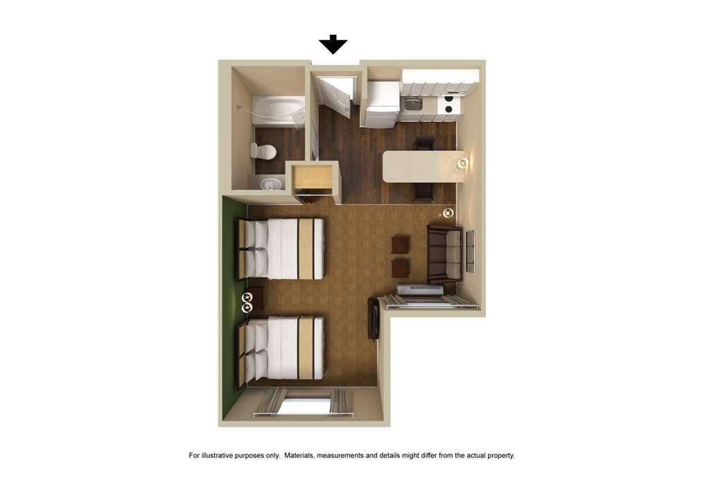 Extended Stay America Suites - Phoenix - Airport - Tempe Rum bild